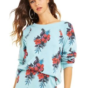 New Wildfox Hibiscus Dreams Sommers Sweate…
